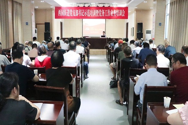 西园街道开展党支部书记示范培训暨党务工作业务培训会 .jpg