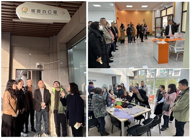 参观梅陇镇银泰苑党群服务站（回迁房小区_副本.jpg