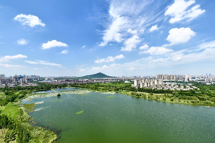7月7日拍摄的合肥高新区柏堰湖片区.jpg