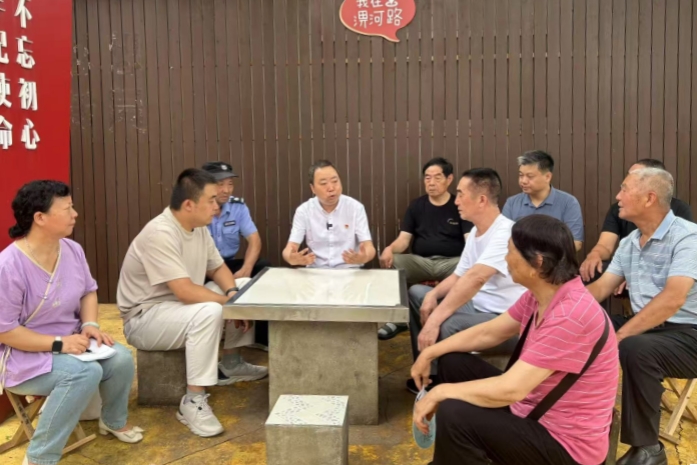 五里墩街道团安村社区：街头巷尾议事厅 民生难题“巷”里清