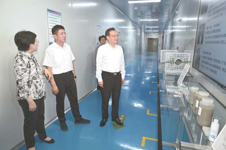 梁言顺在亳州市调研