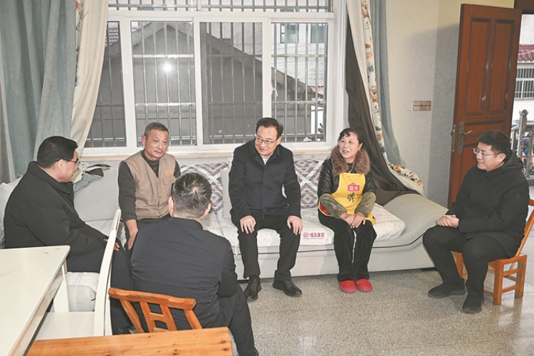 梁言顺在宣城市调研